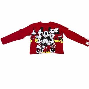 Mickey Mouse Red Sweatshirt